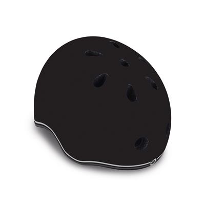Шолом захисний дитячий GLOBBER GO UP LIGHTS, чорний, з ліхтариком, 45-51см