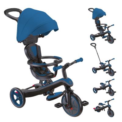 Велосипед дитячий GLOBBER серії EXPLORER TRIKE 4в1, синій, до 20кг, 3 колеса
