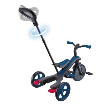 Велосипед дитячий GLOBBER серії EXPLORER TRIKE 4в1, синій, до 20кг, 3 колеса