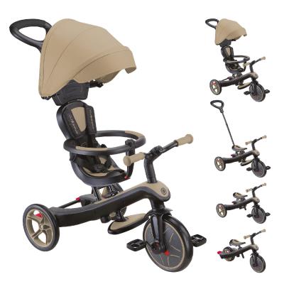 Велосипед дитячий GLOBBER серії EXPLORER TRIKE 4в1, пісочний, до 20кг, 3 колеса