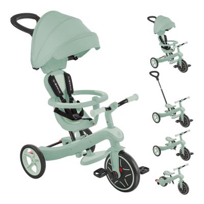 Велосипед дитячий GLOBBER серії EXPLORER TRIKE 4в1, фісташковий, до 20кг, 3 колеса