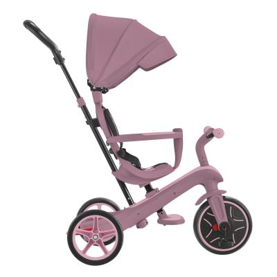Велосипед дитячий GLOBBER серії EXPLORER TRIKE 4в1, пастельно-бузковий, до 20кг, 3 колеса