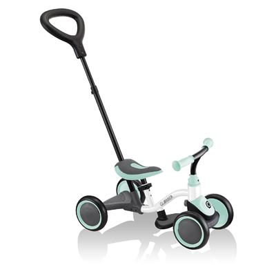 Біговел дитячий GLOBBER серії LEARNING BIKE 3в1, біло-м'ятний, до 20кг, 4 колеса