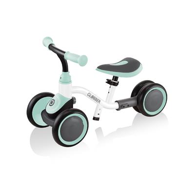 Біговел дитячий GLOBBER серії LEARNING BIKE 3в1, біло-м'ятний, до 20кг, 4 колеса