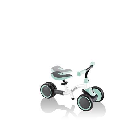 Біговел дитячий GLOBBER серії LEARNING BIKE 3в1, біло-м'ятний, до 20кг, 4 колеса