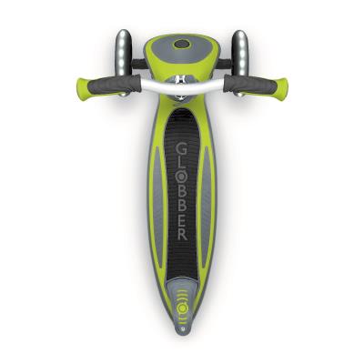 Самокат GLOBBER серії MASTER LIGHTS зелений, колеса з підсвіткою, 50кг, 4+