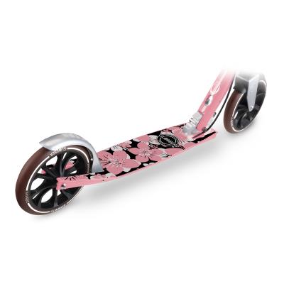 Самокат GLOBBER серії NL205 DELUXE, з ручним гальмом, пастельно-рожевий, 100кг, 8+