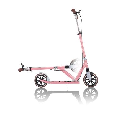 Самокат GLOBBER серії NL205 DELUXE, з ручним гальмом, пастельно-рожевий, 100кг, 8+