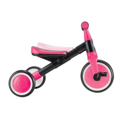 Велосипед дитячий GLOBBER серії LEARNING TRIKE 2в1, фуксія, до 20кг, 3 колеса