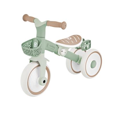 Велосипед дитячий GLOBBER серії LEARNING TRIKE 2в1 PLUS, фісташковий, до 20кг, 3 колеса