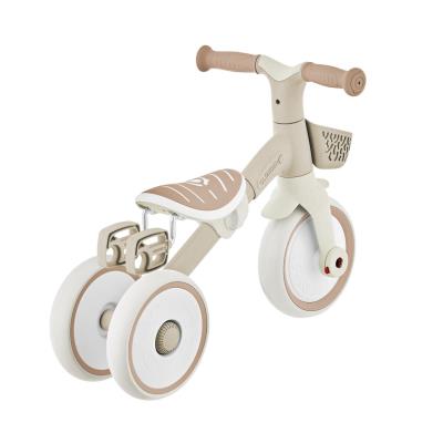 Велосипед дитячий GLOBBER серії LEARNING TRIKE 2в1 PLUS, кокос, до 20кг, 3 колеса