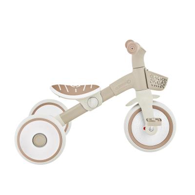 Велосипед дитячий GLOBBER серії LEARNING TRIKE 2в1 PLUS, кокос, до 20кг, 3 колеса