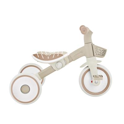 Велосипед дитячий GLOBBER серії LEARNING TRIKE 2в1 PLUS, кокос, до 20кг, 3 колеса
