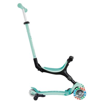 Самокат GLOBBER серії GO UP ACTIVE 360 м'ятний, до 20/50кг, 1+, колеса світяться