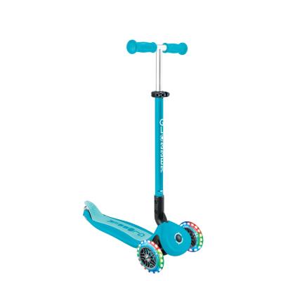 Самокат GLOBBER серії GO UP ACTIVE 360 аква, до 20/50кг, 1+, колеса що світяться