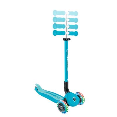 Самокат GLOBBER серії GO UP ACTIVE 360 аква, до 20/50кг, 1+, колеса що світяться
