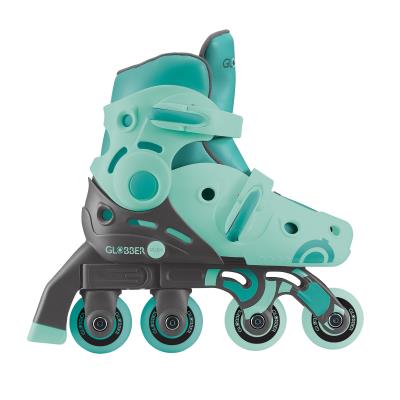 Роликові ковзани GLOBBER 2в1 м'ятно-зелені р.30-33, до 60кг, 5+