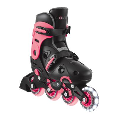 Роликові ковзани GLOBBER GO SCATES LIGHTS коралові р.34-37, до 60кг, 5+