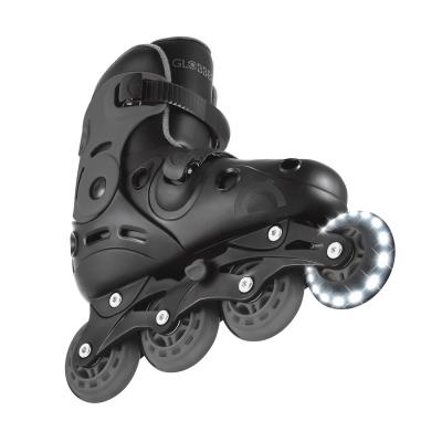 Роликові ковзани GLOBBER GO SCATES LIGHTS сірі р.34-37, до 60кг, 5+