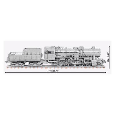 Конструктор COBI Локомотив Kriegslokomotive Class 52 масштаб 1:35, 2476 деталей