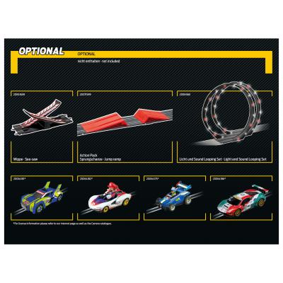 Автотрек Carrera GO!!! DTM: Змагання на швидкість, довжина траси 8.9 м.