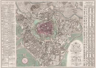 Пазл PIATNIK Мапа Відня 1824 року, 1000 елементів