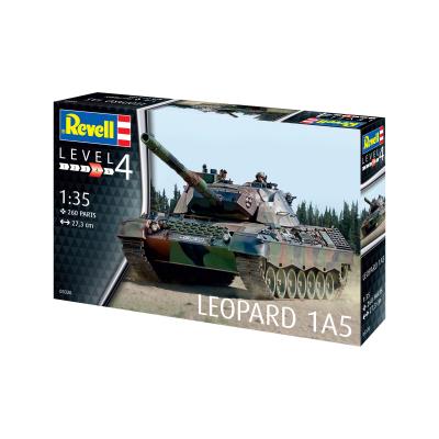 Збірна модель-копія Revell Танк Leopard 1A5 рівень 4 масштаб 1:35