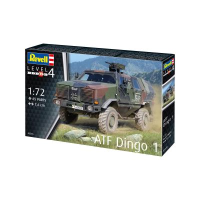 Збірна модель-копія Revell Бронеавтомобіль ATF Dingo 1 рівень 4 масштаб 1:72