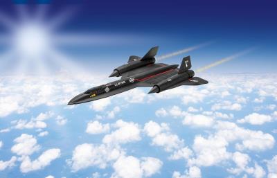 Збірна модель-копія Revell модель літак Lockheed SR-71 Blackbird®, рів 2, м: 1:110