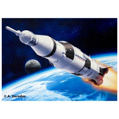 Збірна модель-копія Revell Ракета-носій Apollo 11 Saturn V, рів 4, м: 1:144