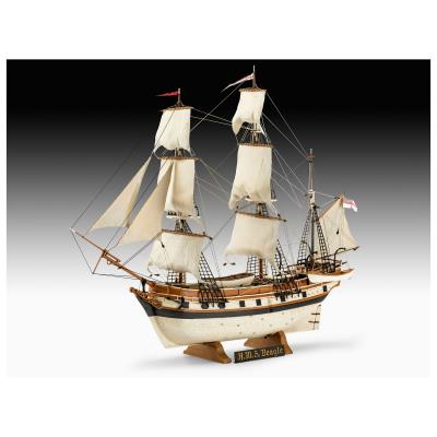 Збірна модель-копія Revell набір корабль HMS Beagle рів 5 м 1:96