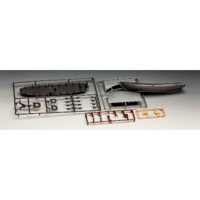 Збірна модель-копія Revell набір Піратський корабель Чорна Перлина рівень 3 масштаб 1:150