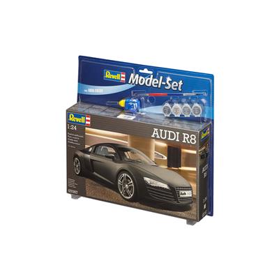 Збірна модель-копія Revell Набір автомобіль Audi R8 рівень 4 масштаб 1:24