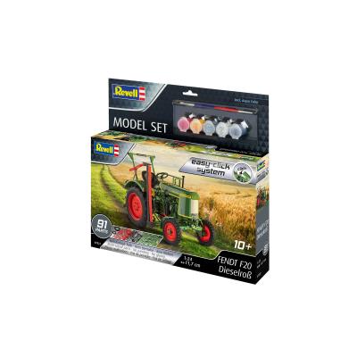 Збірна модель-копія Revell набір Трактор Fendt F20 'Dieselroß' рівень 2 масштаб 1:24