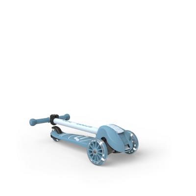 Самокат Scoot and Ride серії Highwaykick-3s з колесами що світяться сіро-синій, 3+