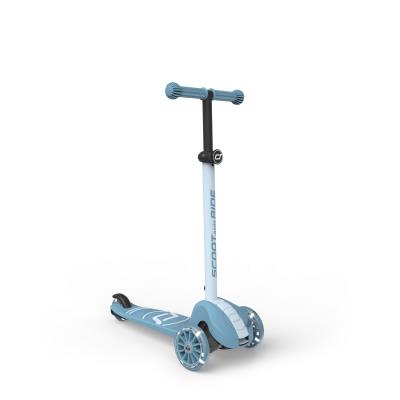 Самокат Scoot and Ride серії Highwaykick-3s з колесами що світяться сіро-синій, 3+