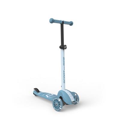 Самокат Scoot and Ride серії Highwaykick-3s з колесами що світяться сіро-синій, 3+