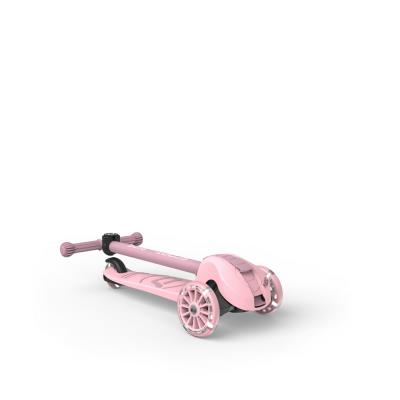 Самокат Scoot and Ride серії Highwaykick-3s з колесами що світяться пастельно-рожевий, 3+