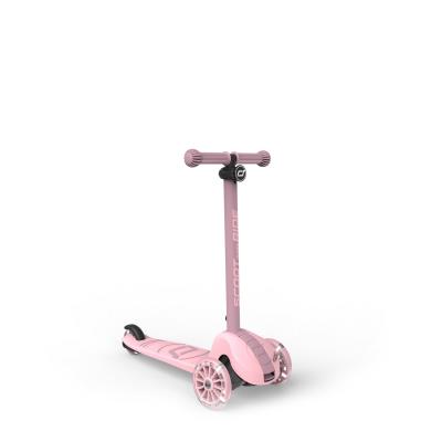 Самокат Scoot and Ride серії Highwaykick-3s з колесами що світяться пастельно-рожевий, 3+