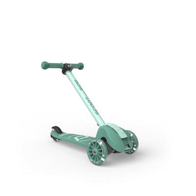Самокат Scoot and Ride серії Highwaykick-3s з колесами що світяться сіро-зелений, 3+