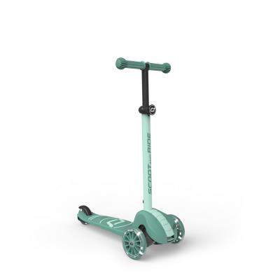 Самокат Scoot and Ride серії Highwaykick-3s з колесами що світяться сіро-зелений, 3+