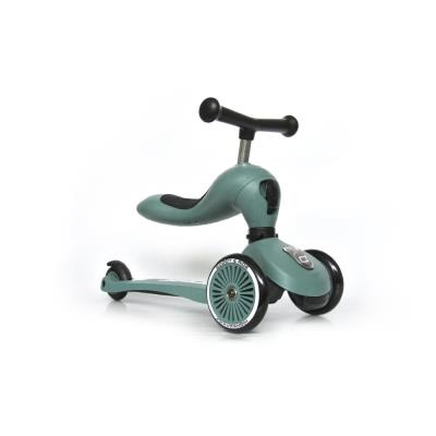 Самокат Scoot and Ride серії Highwaykick-1 сіро-зелений, 1-5 років