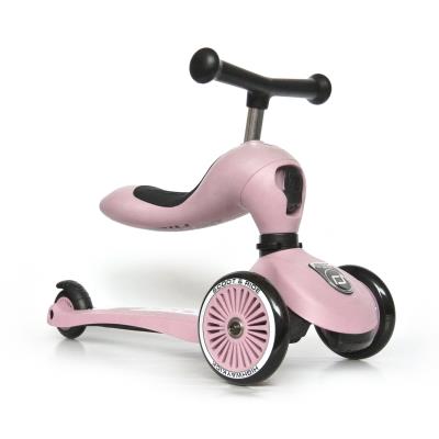 Самокат Scoot and Ride серії Highwaykick-1 пастельно-рожевий, 1-5 років