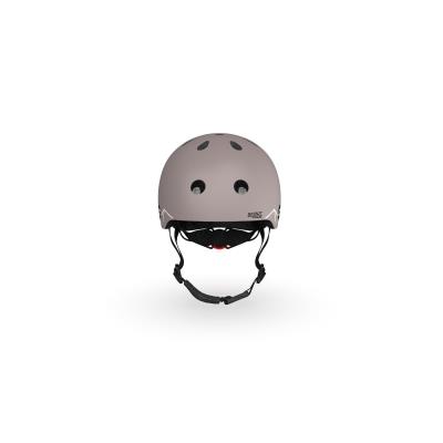 Шолом захисний дитячий Scoot and Ride, коричневий, з ліхтариком, 45-51см
