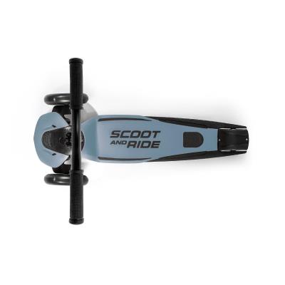 Самокат Scoot and Ride серії Highwaykick-5 з колесами що світяться сталевий, 5+ до 80кг