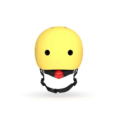 Шолом захисний дитячий Scoot and Ride, лимон, з ліхтариком, 51-53см