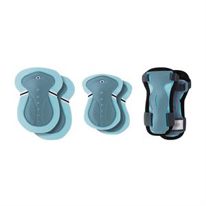 Комплект захисний дитячий GLOBBER, пастельно-синій/сіро-синій, для дитини до 25кг