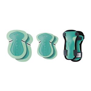 Комплект захисний дитячий GLOBBER, м'ятний, для дитини 25-50кг