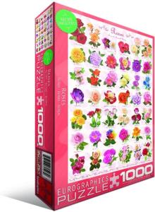 Пазл Eurographics Троянди, 1000 елементів