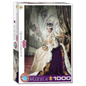 Пазл Eurographics Королева Єлизавета II, 1000 елементів